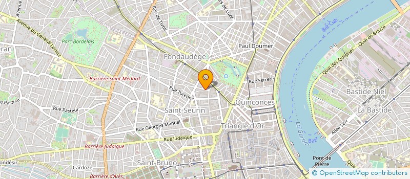 localisation de l'entreprise YOUR BORDEAUX HOME  BORDEAUX