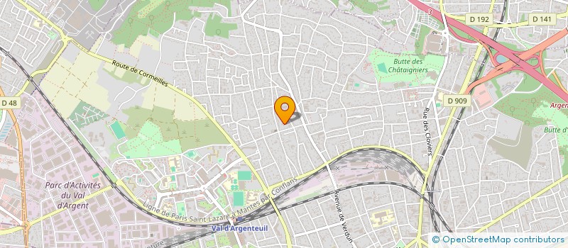 localisation de l'entreprise YOUR DRIV'HEURE  ARGENTEUIL