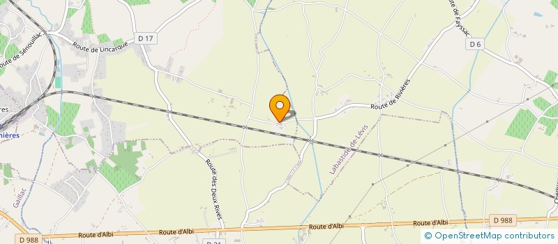 localisation de l'entreprise YOUR EUROPEAN STAGE  GAILLAC