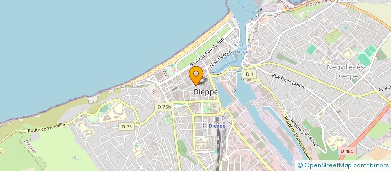 localisation de l'entreprise YOUR MULTIVERSE  DIEPPE