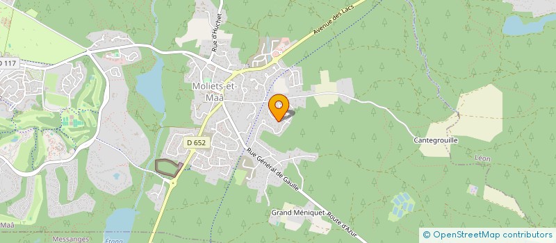 localisation de l'entreprise YOUR PROJECT CONSULT  MOLIETS-ET-MAA