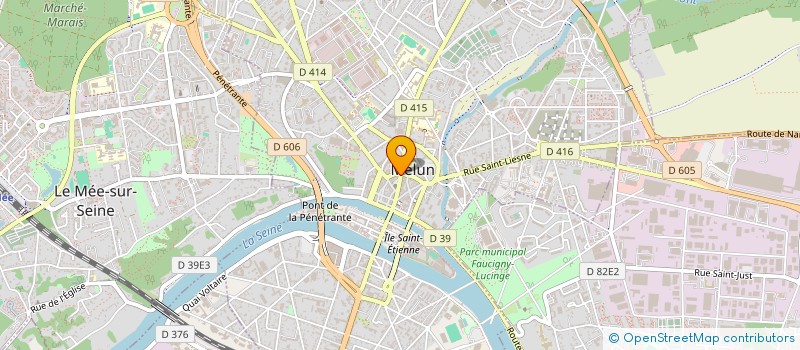 localisation de l'entreprise YOUR STORE PROJECT à MELUN