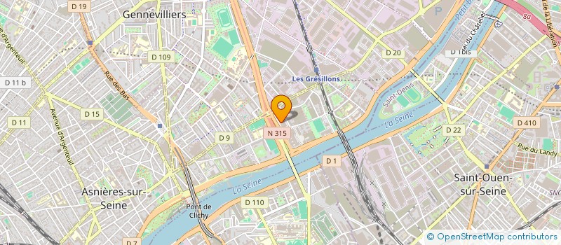 localisation de l'entreprise YOURCOM à ASNIERES-SUR-SEINE