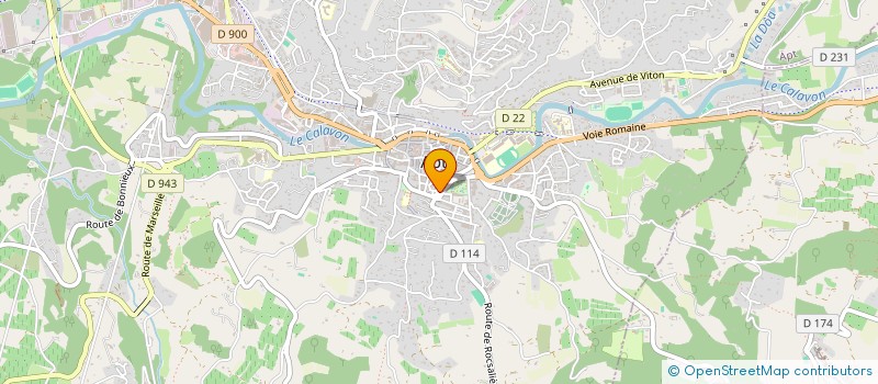 localisation de l'entreprise YOURI à APT