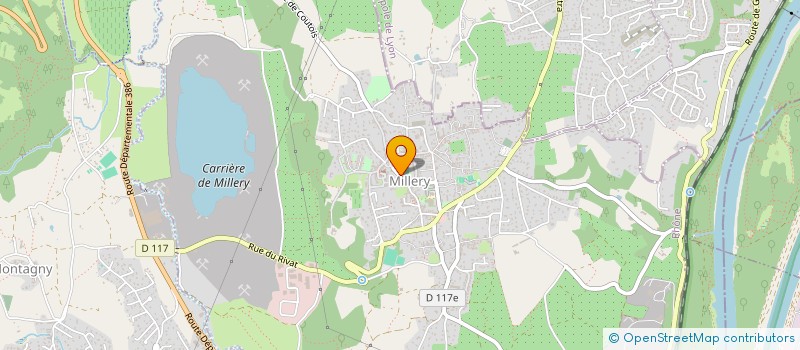 localisation de l'entreprise YOURI ECHANGES ACTIONS à MILLERY