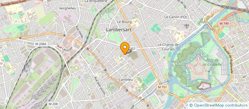 localisation de l'entreprise YOURIDE IMMOBILIER à LAMBERSART
