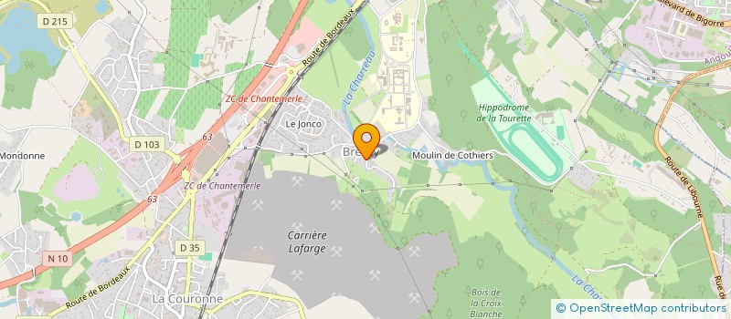 localisation de l'entreprise YOURLABS BUSINESS SERVICE à SAINT-YRIEIX-SUR-CHARENTE