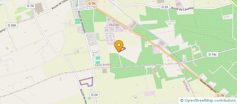 localisation de l'entreprise YOURSTORE D2  SAINT-ANDIOL