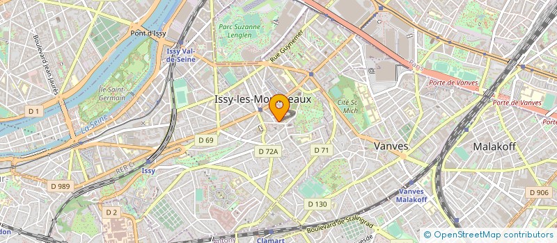 localisation de l'entreprise YOURTEK à ANTONY
