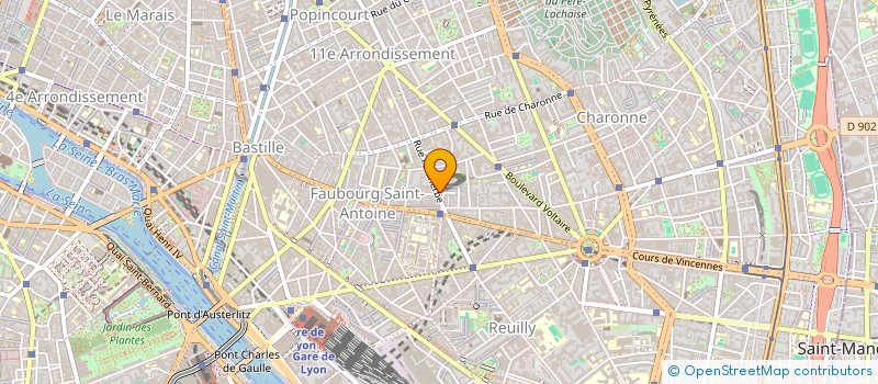 localisation de l'entreprise YOUS COM  PARIS