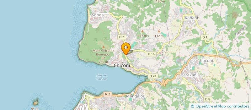 localisation de l'entreprise YOUS DISTRIBUTION à CHICONI