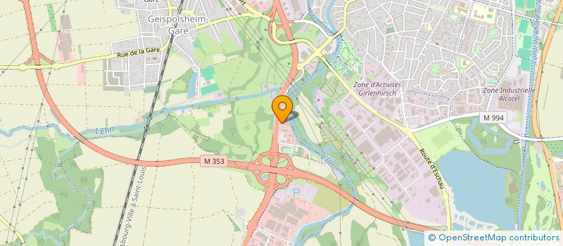 localisation de l'entreprise YOUSECURIT  GEISPOLSHEIM