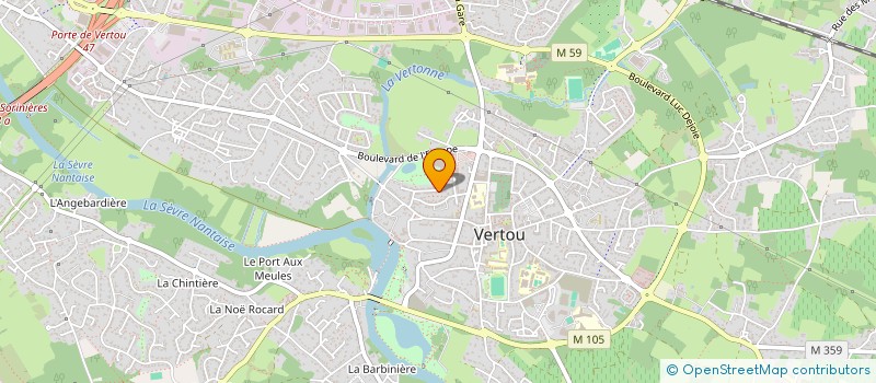 localisation de l'entreprise YOUSEEMIC à VERTOU