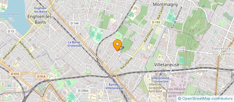 localisation de l'entreprise YOUSFI  DEUIL-LA-BARRE