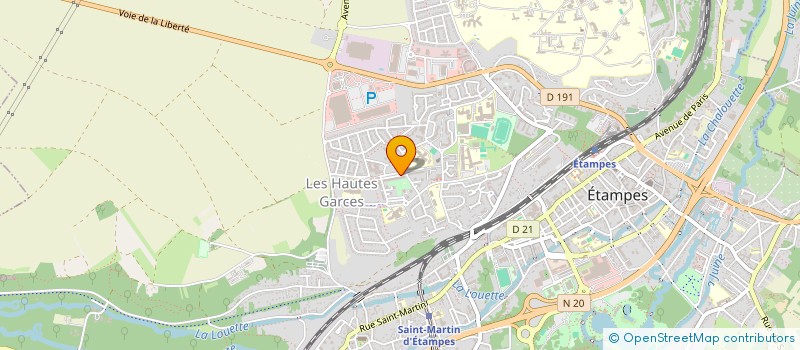 localisation de l'entreprise YOUSOL à ETAMPES