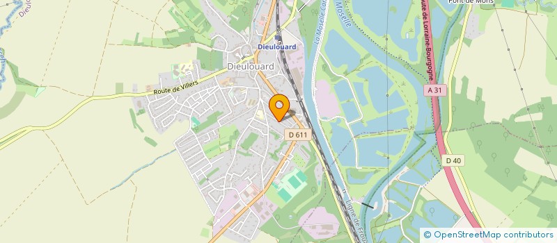 localisation de l'entreprise YOUSOLAIRE  DIEULOUARD