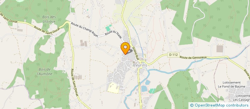 localisation de l'entreprise YOUSS  PEYRINS