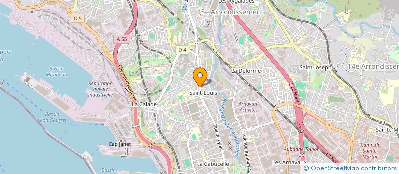 localisation de l'entreprise YOUSSEF DISTRIBUTION à MARSEILLE