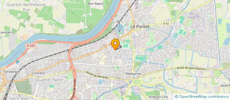 localisation de l'entreprise YOUSSRA  LE PONTET