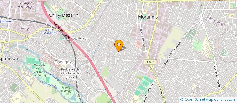 localisation de l'entreprise YOUSSTRANS à MORANGIS