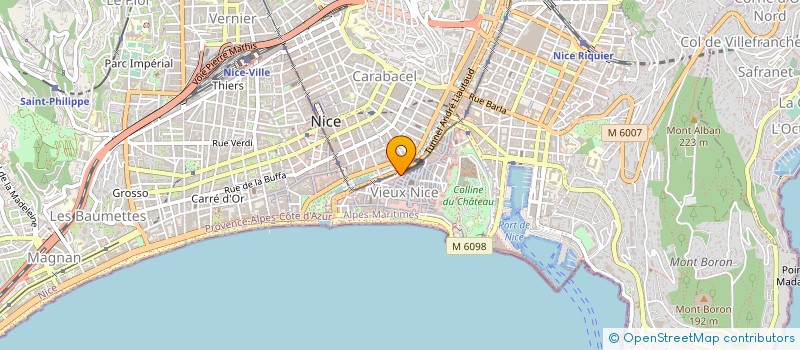 localisation de l'entreprise YOUSTORY à NICE
