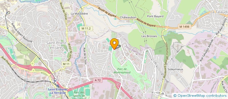 localisation de l'entreprise YOUT CONSULTING GROUP  SAINT-ETIENNE