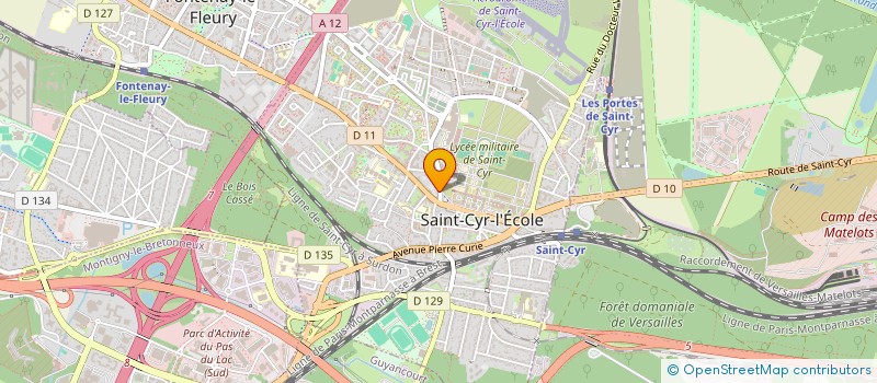 localisation de l'entreprise YOUTH EVENTS IN PARIS à SAINT-CYR-L'ECOLE