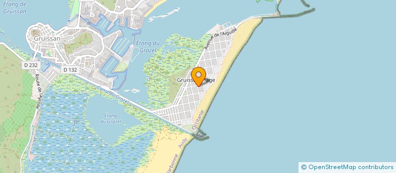 localisation de l'entreprise YOUTH IN UNION  GRUISSAN