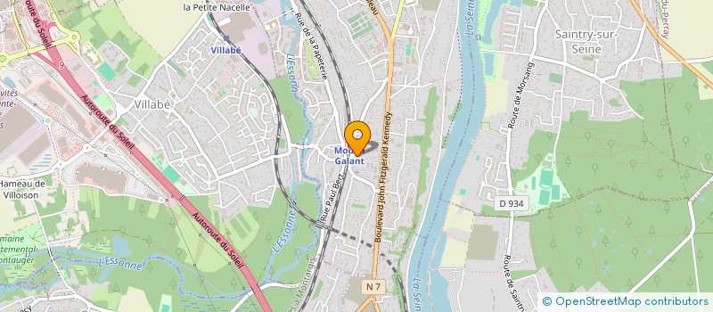 localisation de l'entreprise YOUTH PARTNERS  CORBEIL-ESSONNES