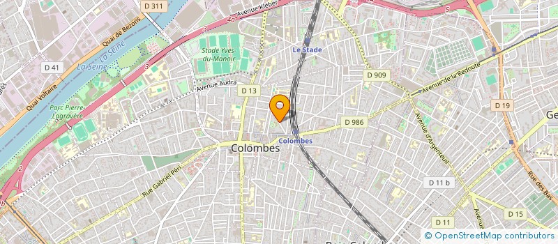 localisation de l'entreprise YOUTH TRUST ACADEMY  COLOMBES