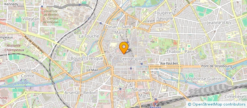 localisation de l'entreprise YOUTITUDE  RENNES