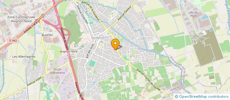 localisation de l'entreprise YOUTRANS à VEDENE