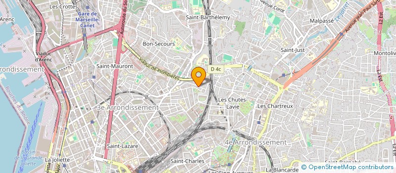 localisation de l'entreprise YOUVA LOCATIONS à MARSEILLE