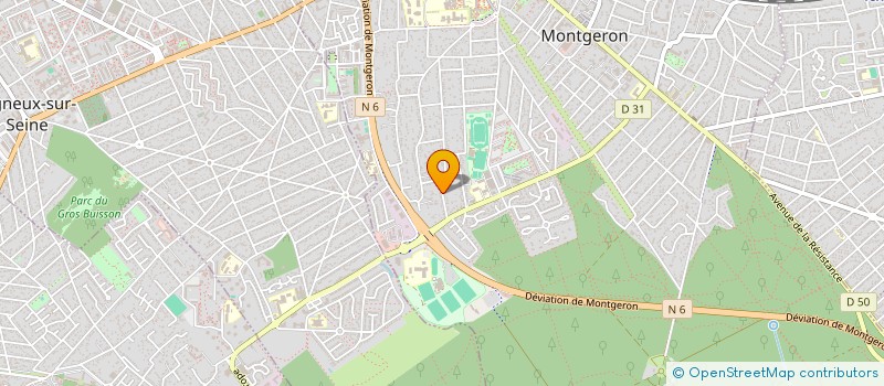 localisation de l'entreprise YOUVABAT à MONTGERON