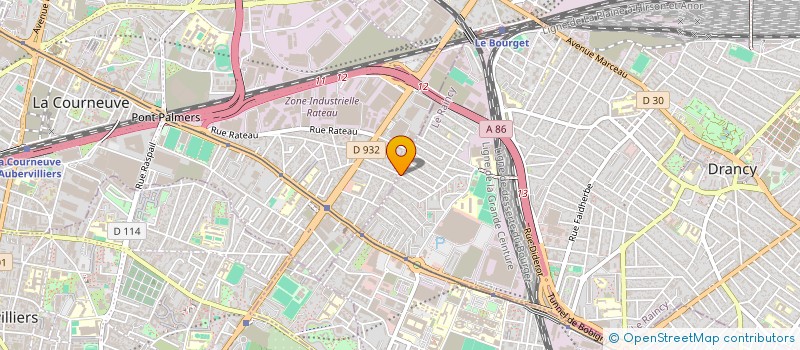 localisation de l'entreprise YOUYI à DRANCY