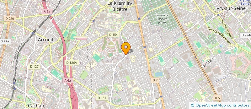 localisation de l'entreprise YOUYOU MONTE MEUBLE  LE KREMLIN-BICETRE