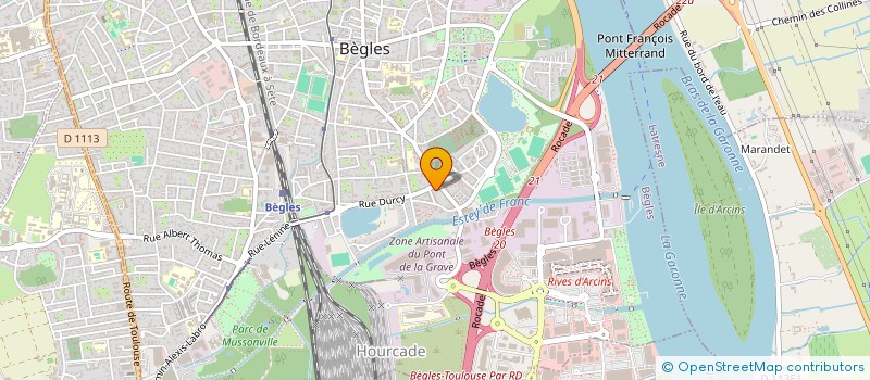 localisation de l'entreprise YOUYOU SAS à BEGLES