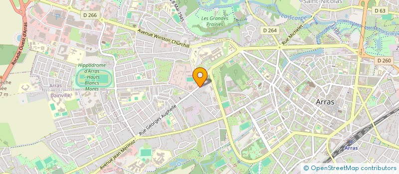 localisation de l'entreprise YOVA ARKHITEKTONA à ARRAS