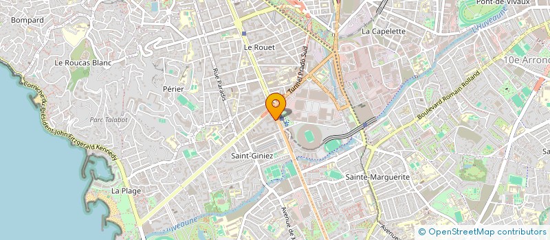 localisation de l'entreprise YOVA INVEST  MARSEILLE