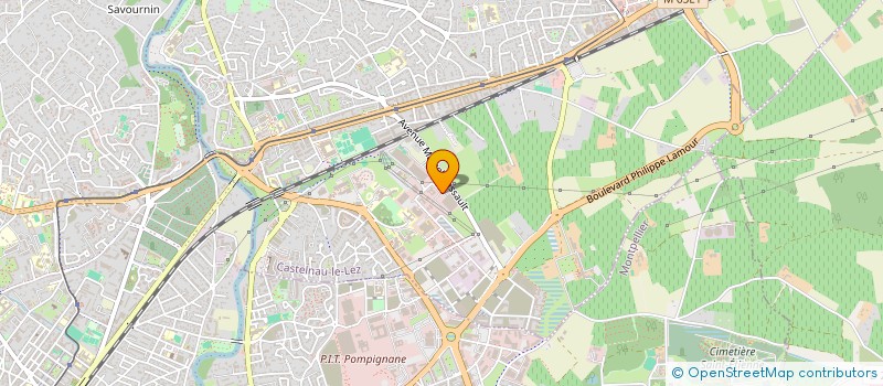 localisation de l'entreprise YOVANA à MONTPELLIER