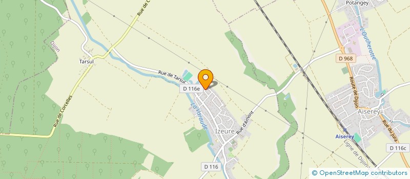 localisation de l'entreprise YOVAXEM  IZEURE