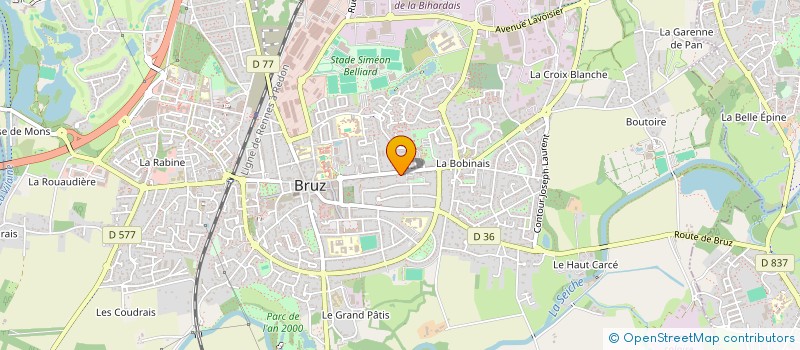 localisation de l'entreprise YOVEN RENOVATION  BRUZ