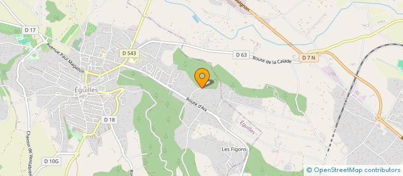 localisation de l'entreprise YOVI  EGUILLES