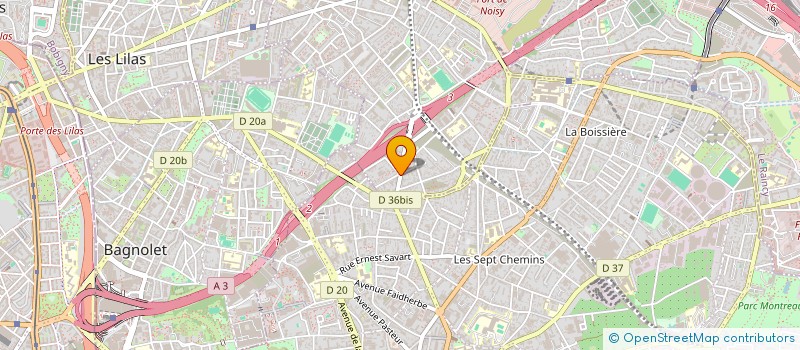 localisation de l'entreprise YOVO SUPER'EPICERIE à ROMAINVILLE