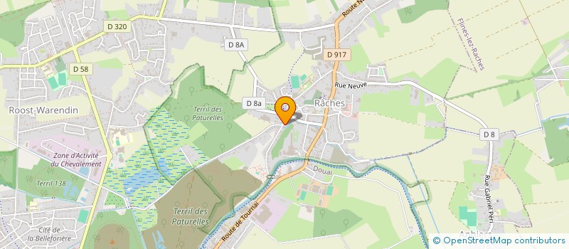 localisation de l'entreprise YOVOS EN PARTAGE (YEP!)  RACHES