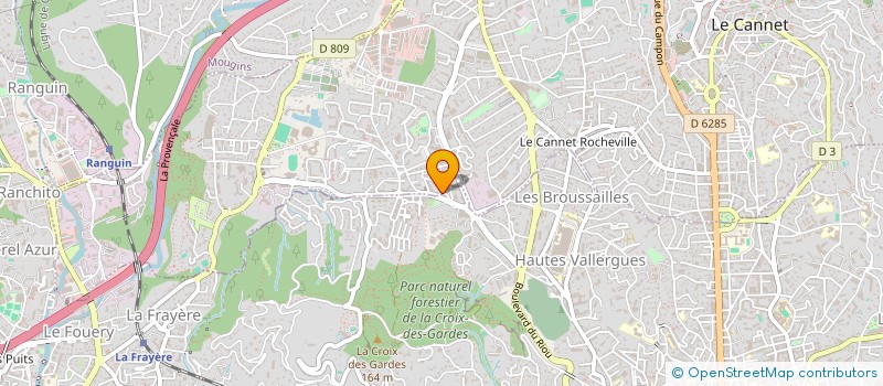 localisation de l'entreprise YOYO à LE CANNET