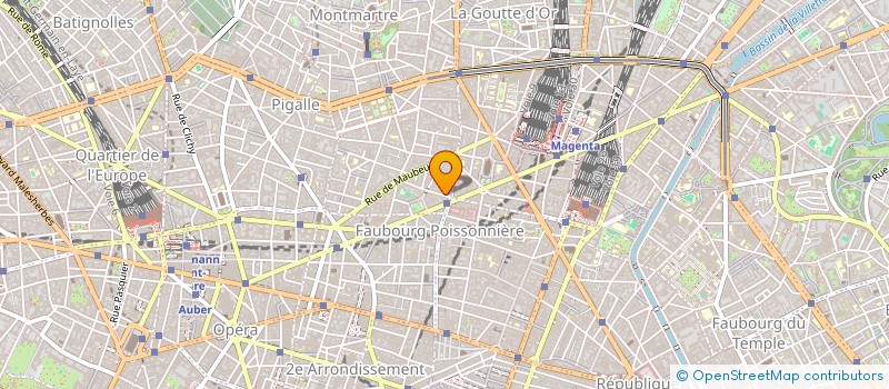 localisation de l'entreprise YOYO  PARIS