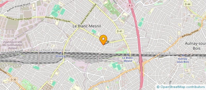 localisation de l'entreprise YOYO à LE BLANC-MESNIL