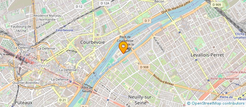 localisation de l'entreprise YOYO à NEUILLY-SUR-SEINE