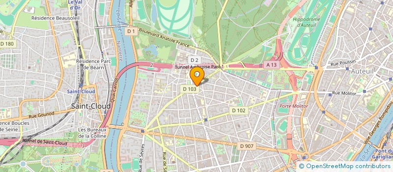 localisation de l'entreprise YOYO PRINTEMPS à BOULOGNE-BILLANCOURT